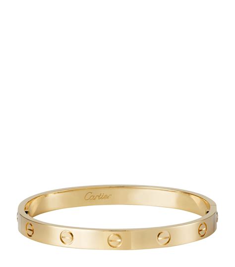 cartier love bracelet yellow gold weight|cartier love bracelet 750 price.